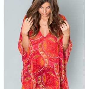 Show Me Your Mumu Pink Colada Peta tunic